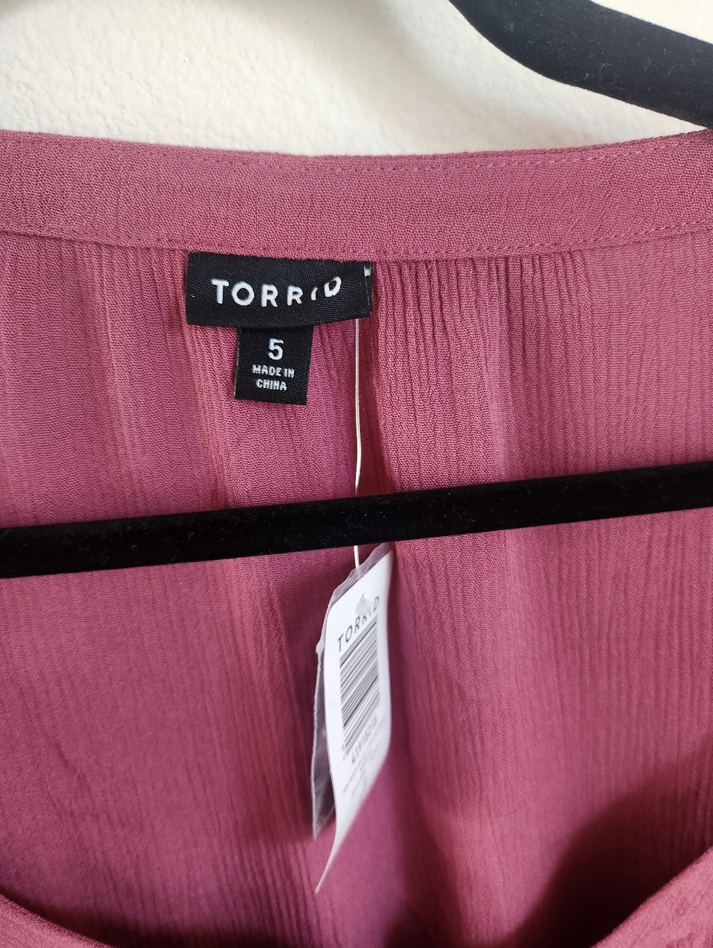 Torrid Maroon Wash Gauze Fit N Flare Mini Dress - Picture 2 of 7